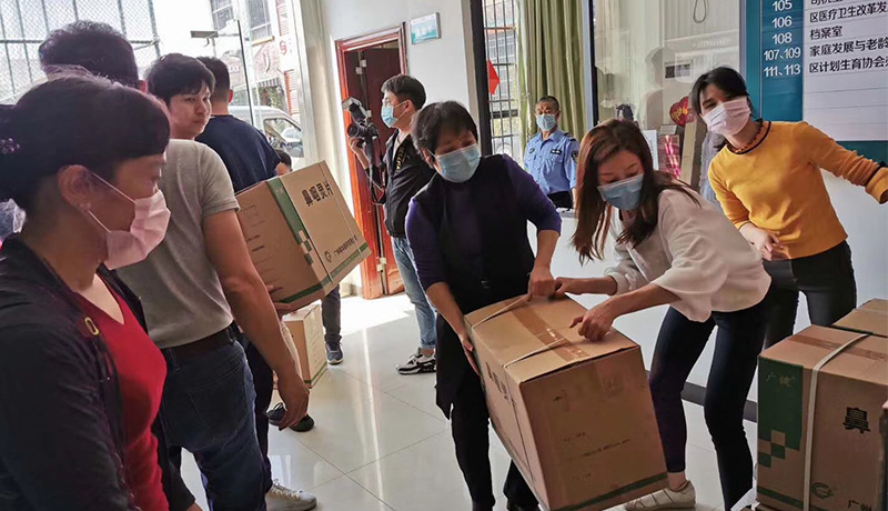 >為一線人員筑起一道生命防線！